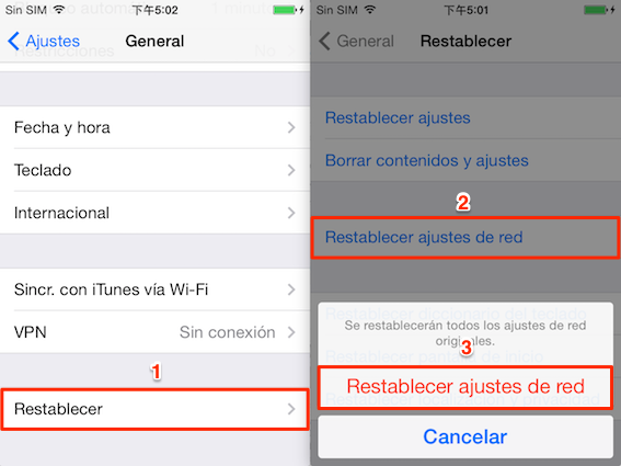 Soluciones de iPhone bloqueado en verificando actualización - Solución 4