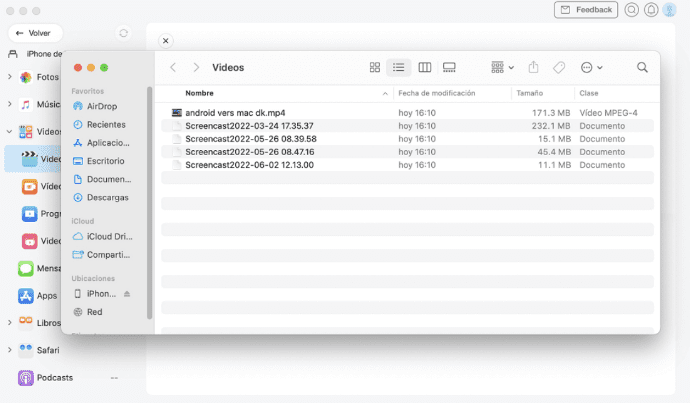 Utilizando AnyUnlock para Pasar videos de iphone a pc windows-Paso 4