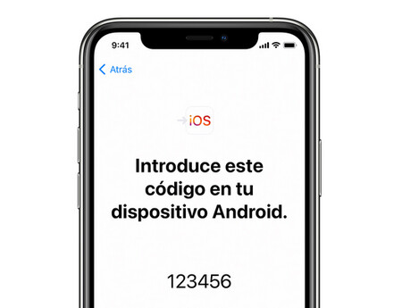 Introducir código para transferir datos desde Android a iPhone