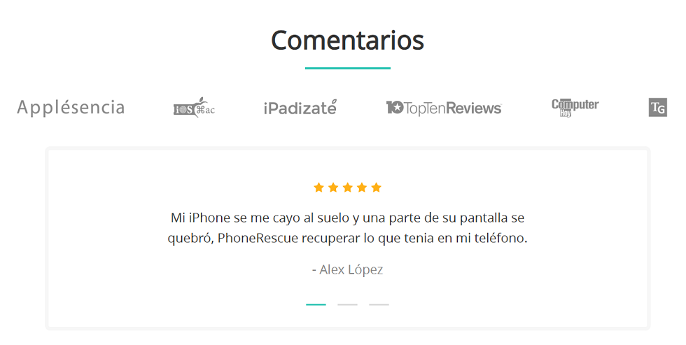 Reseña de PhoneRescue