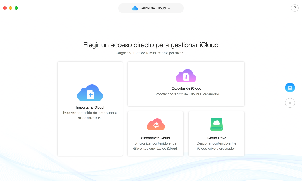 Utiliza una alternativa a iCloud