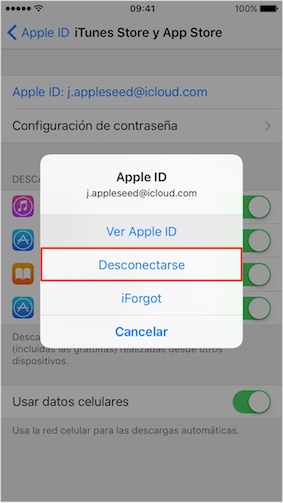 Reparar imposible conectarse a App Store - Método 3