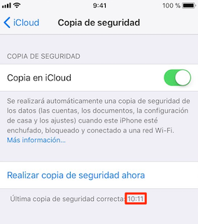 Recuperar contactos icloud iphone