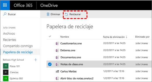 Cómo recuperar fotos eliminadas con OneDrive