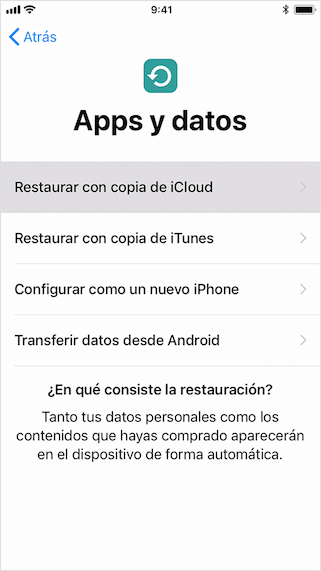 Restaurar iPhone sin iTunes bloqueado