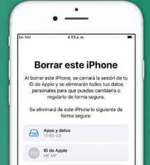 Restaurar IPhone De F brica Sin Contrase a ICloud IMobie