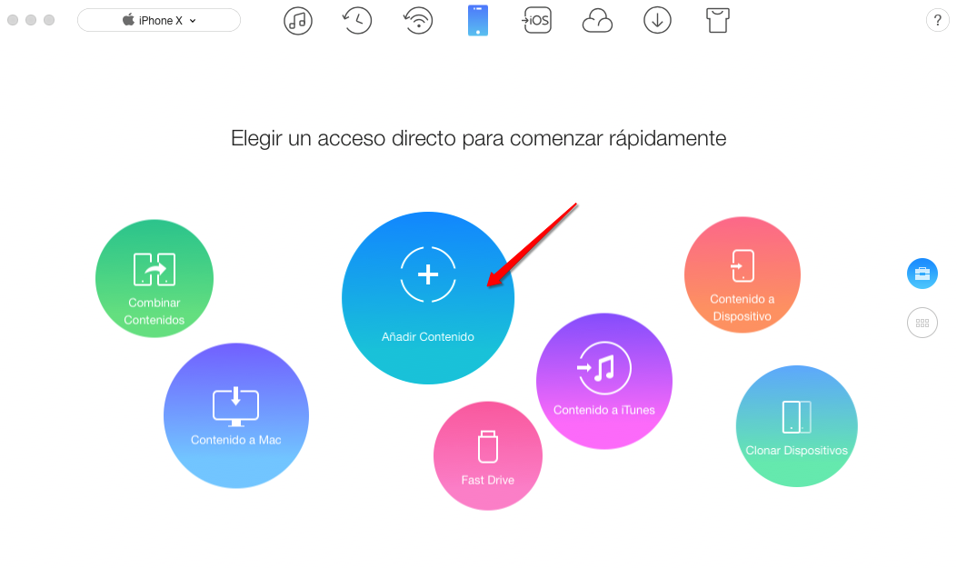 Cómo pasar fotos del ordenador al iPhone con AnyTrans