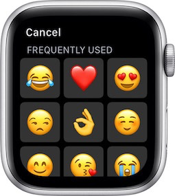 Trucos Apple Watch - Enviar emoji
