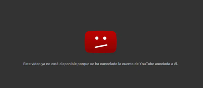 Los videos borrados de Youtube