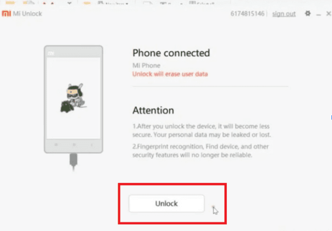 Desbloquear un Xiaomi con código de desbloqueo sin perder datos con Mi