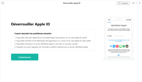 Page de site Web avec image didentifiant Apple