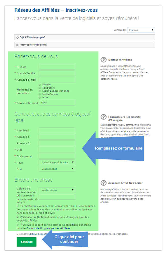 Comment Rejoindre le Programme d'Affiliation d'iMobie Via 2checkout 1
