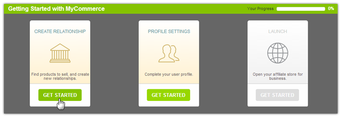 Affiliates Network - Sign Up 2