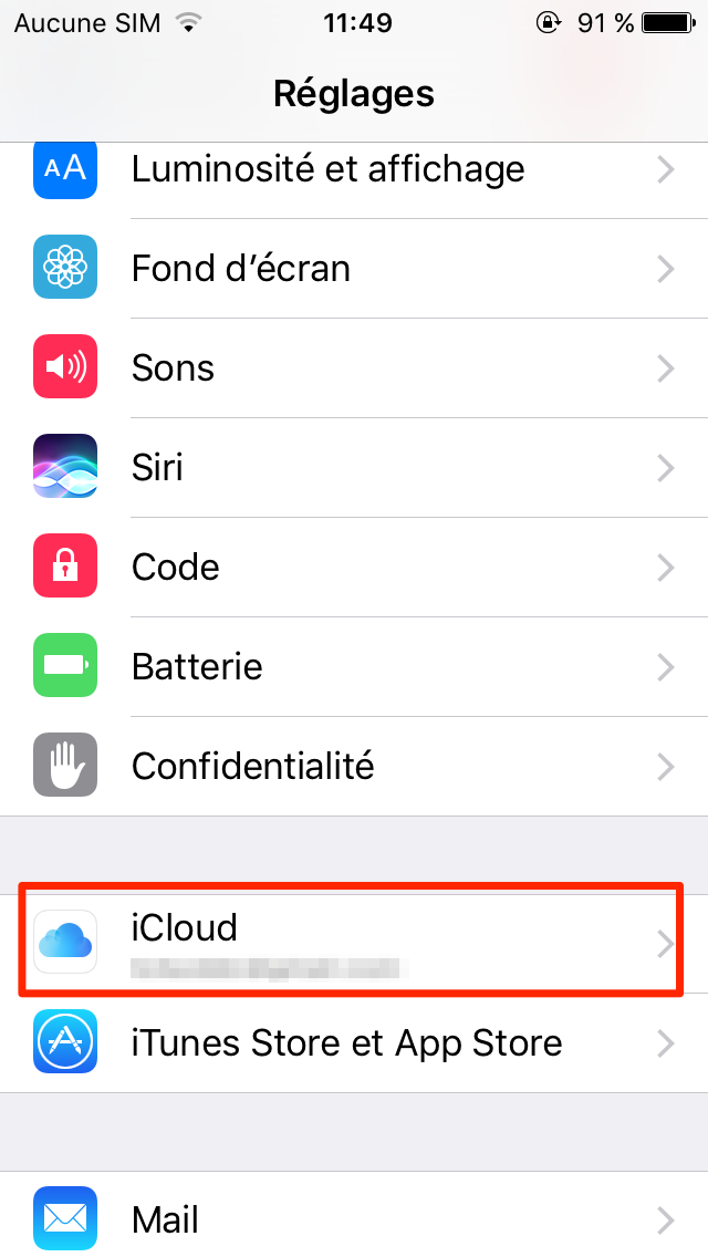 Réactiver Photos sur iCloud