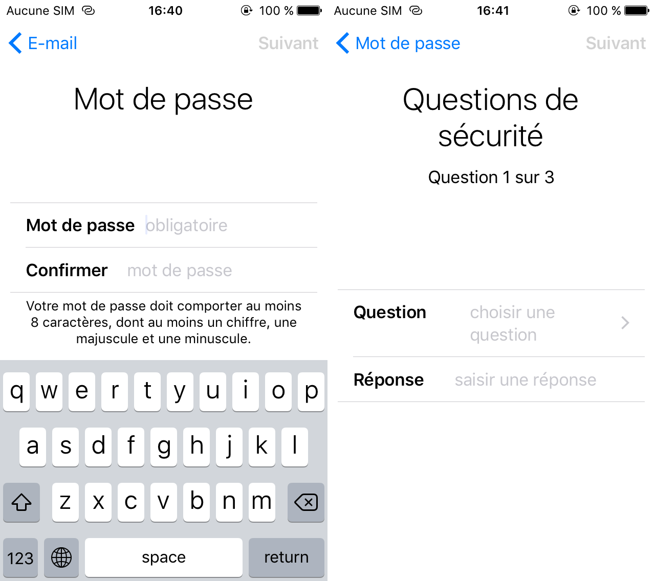 comment ouvrir un compte icloud