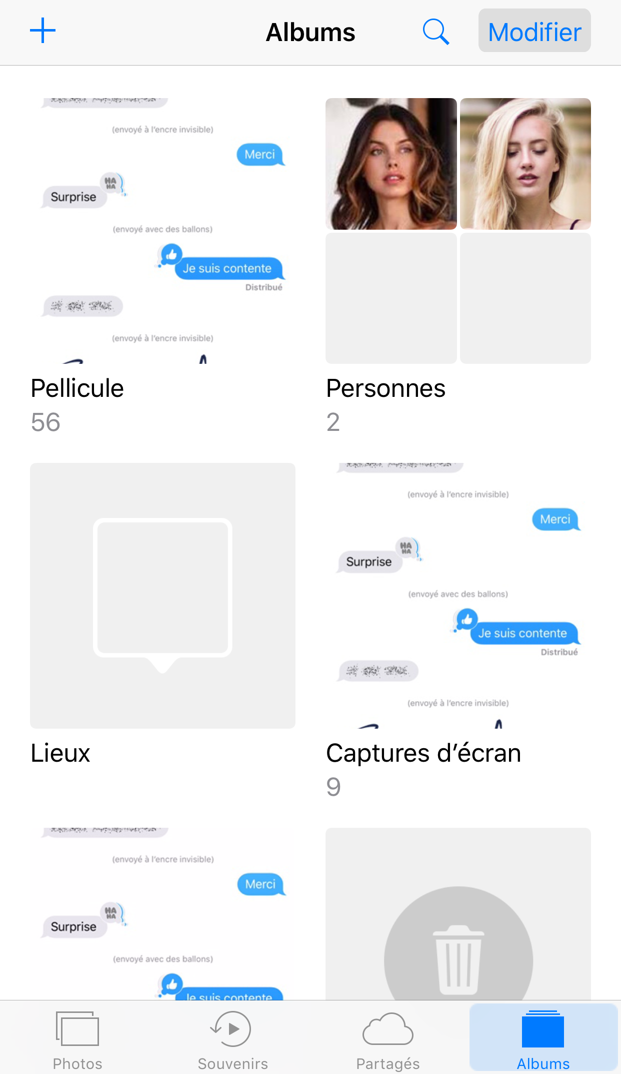 Gestion d'album
