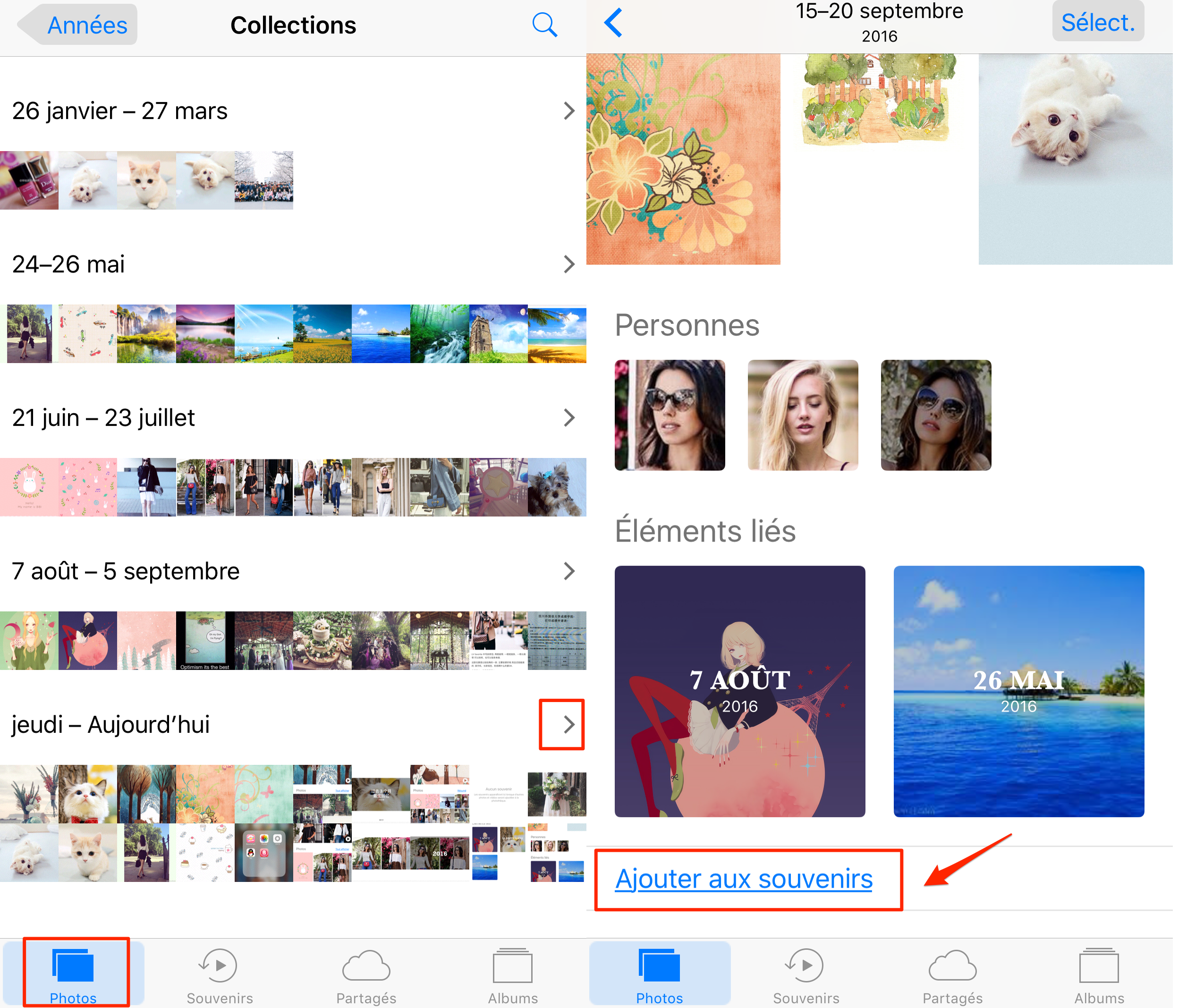 Comment utiliser Souvenir de Photo avec iOS 10 Guide d'iMobie