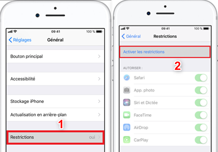comment enlever controle parental iphone comment enlever controle parental iphone