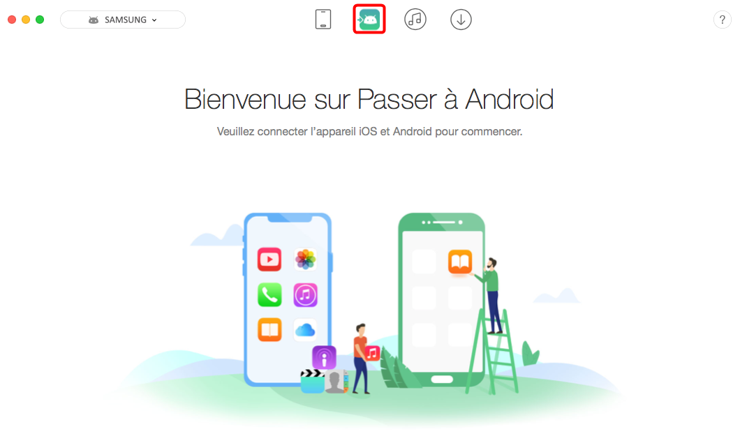 Passer à Android facilement – étape 1