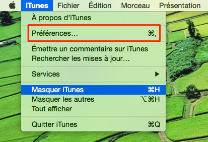 Convertir musiques en MP3 dans iTunes