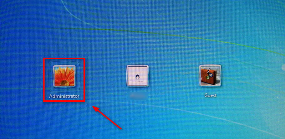Vous connecter en tant qu'administrateur sur PC