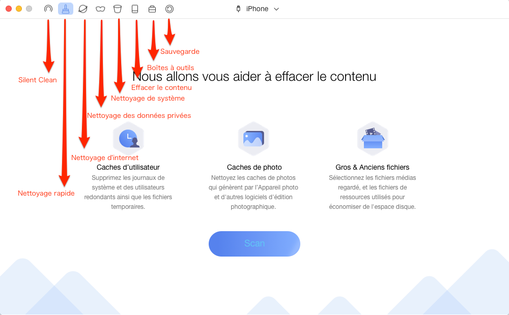 Nettoyer cookies afin d'ouvrir Safari sur iPhone/iPad