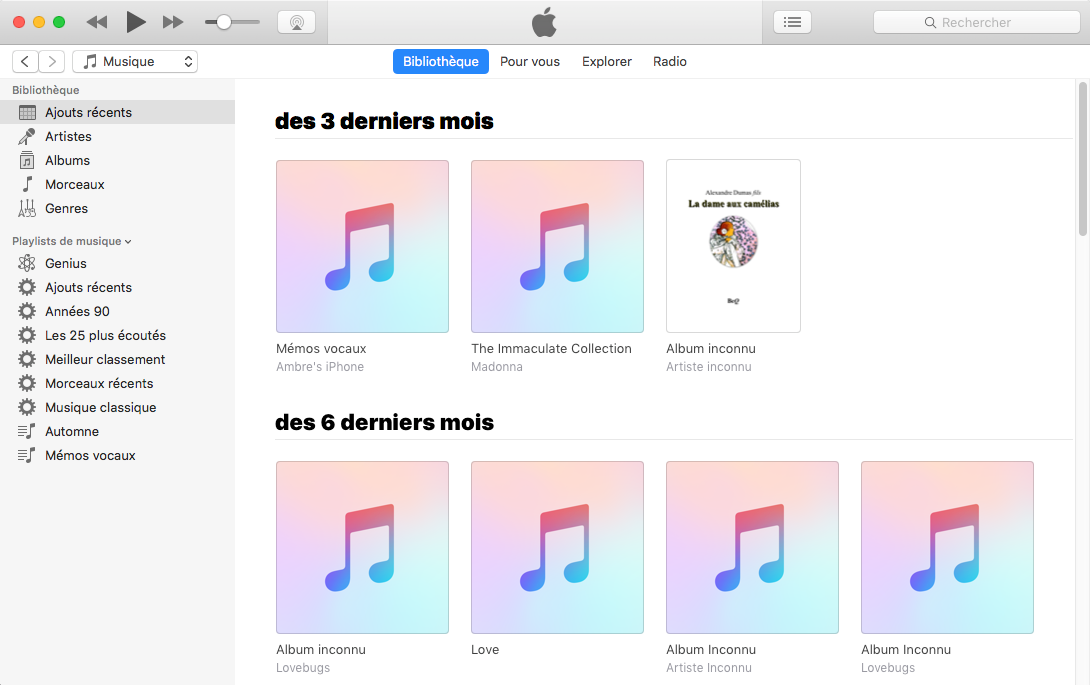 La dernière version d'iTunes - iTunes 12.5.4