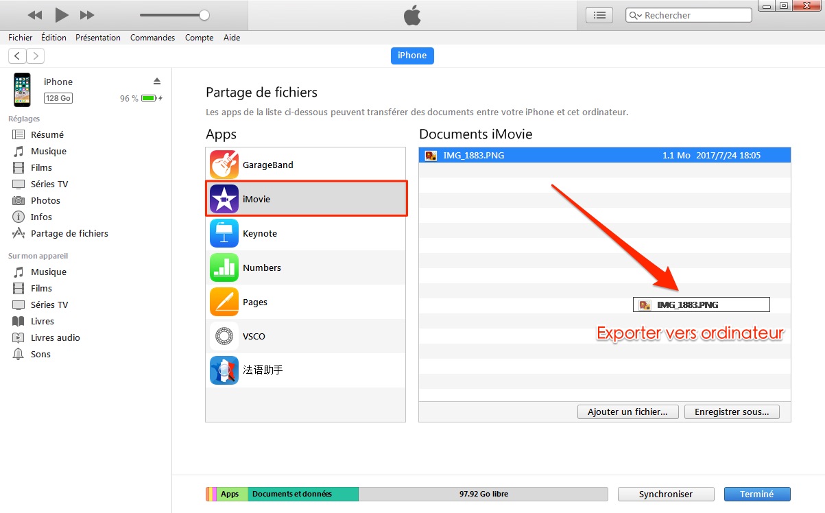 fichier itunes - dossier itunes sur pc