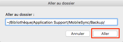Retrouver la liste de vos sauvegardes sur Mac