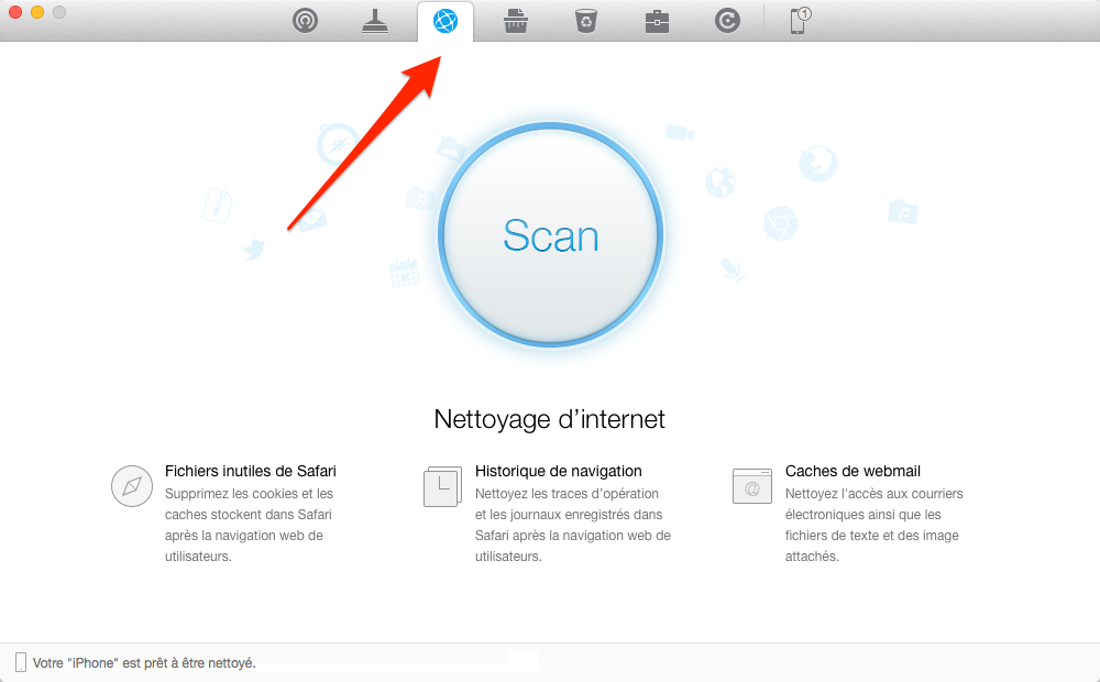 Comment effacer l'historique de navigation iPhone – étape 1