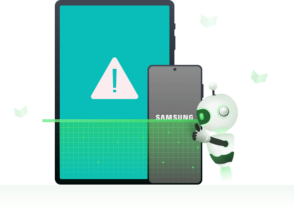 Couvrir tous les appareils Samsung cassés causés par un problème système