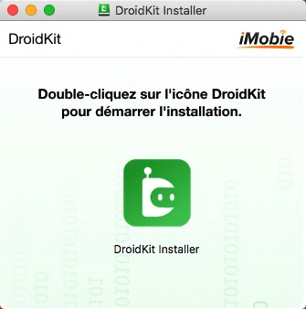 Installez DroidKit sur votre ordinateur Mac