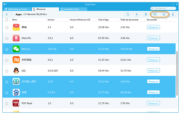 backup apps