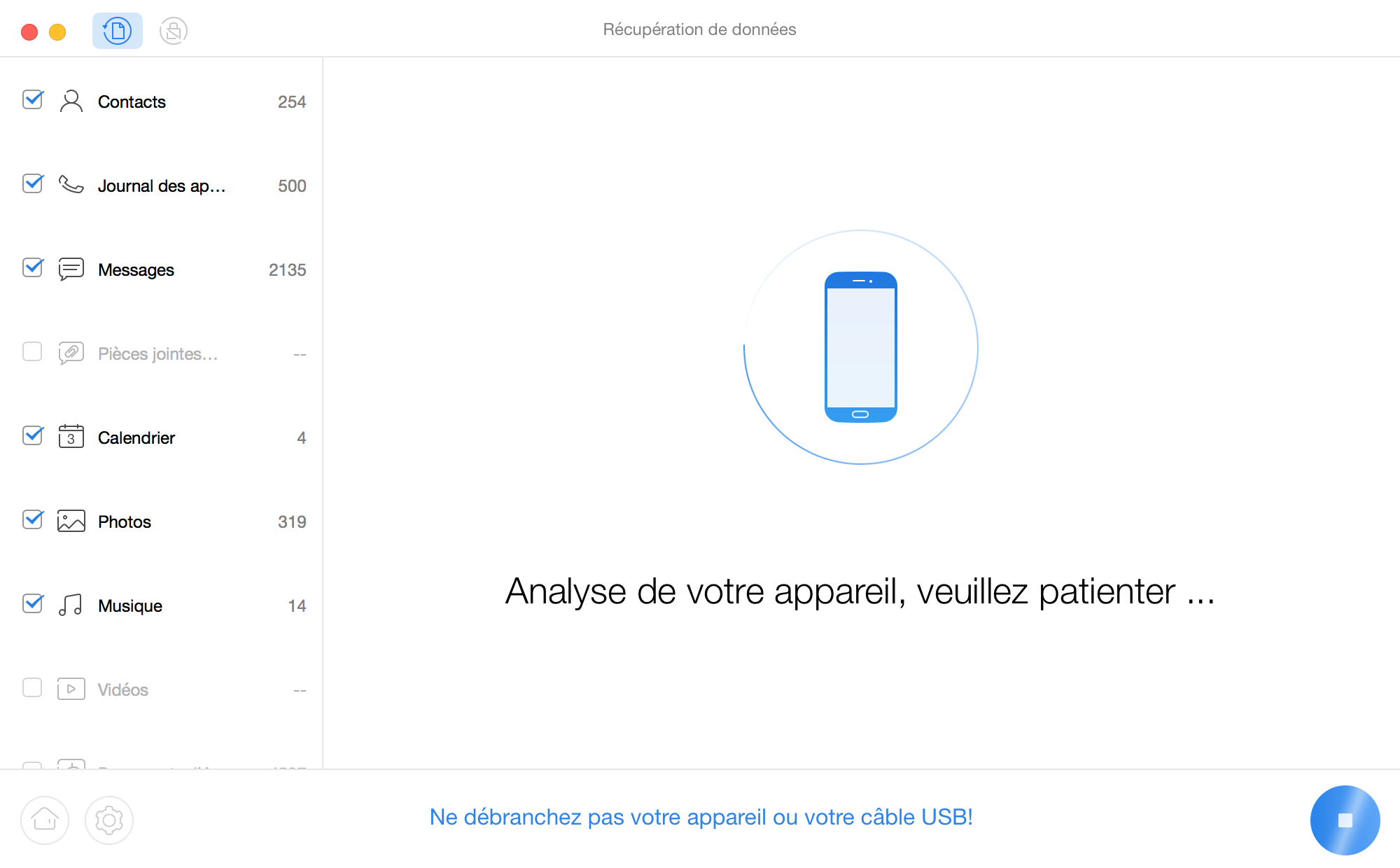 Processus d'Analyse rapide