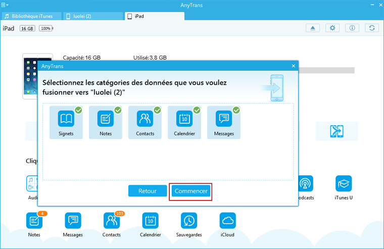 Start to merge process