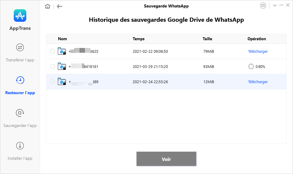 how to access whatsapp google drive backup