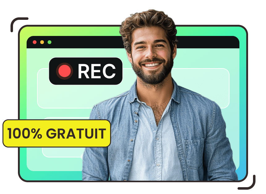 Enregistrer gratuitement l'écran de haute qualité avec audio/webcam