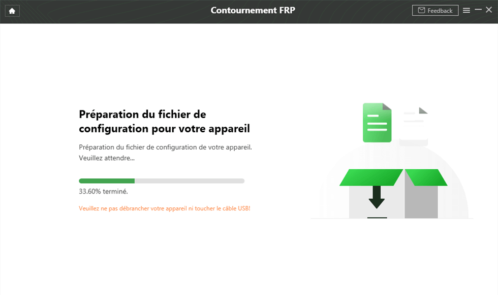 Préparation du fichier de configuration