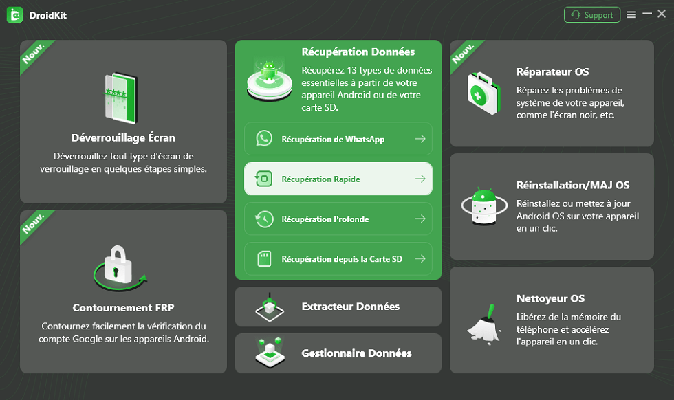 Récupération Rapide