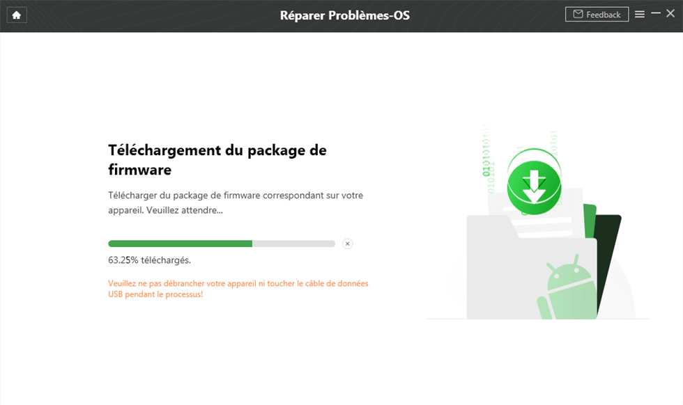 Téléchargement du firmware