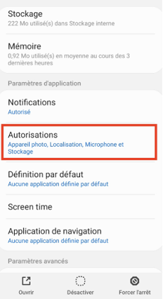 Autoriser à tout moment