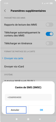 Vérifier et modifier le numéro CSC