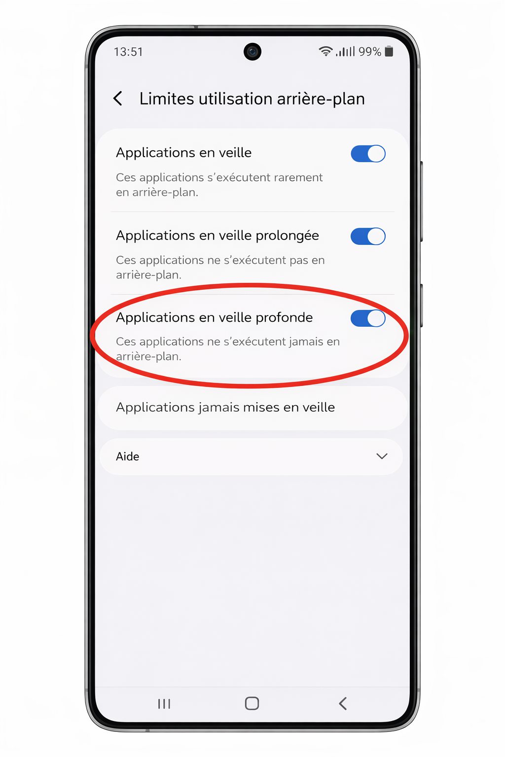 Menu Samsung S24 sous One UI 6.0