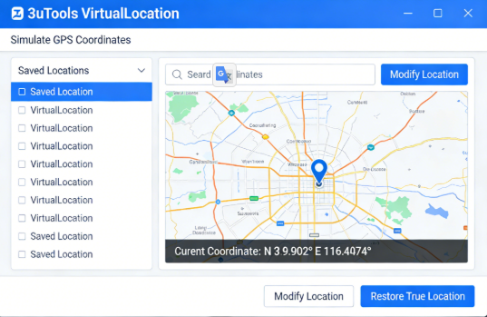 Comment simuler une fausse position snapchat