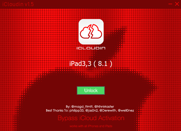 Logiciel iCloudin