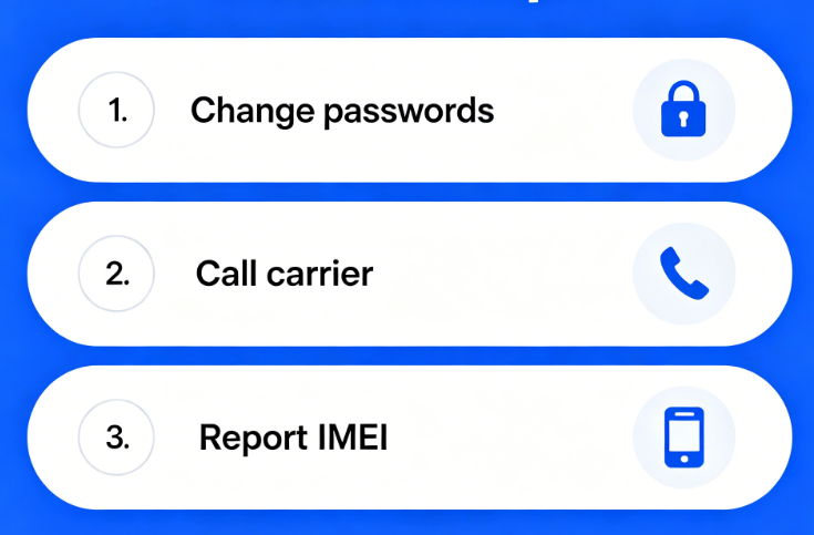Liste des actions urgentes