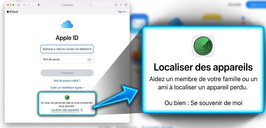 Localiser des appareils