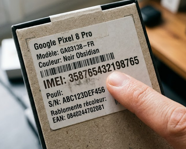 Numéro IMEI nécessaire pour porter plainte