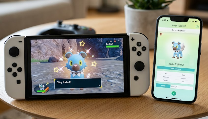 Pokémon shiny sur Switch