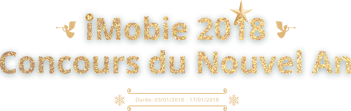 iMobie 2018 Concours du Nouvel An